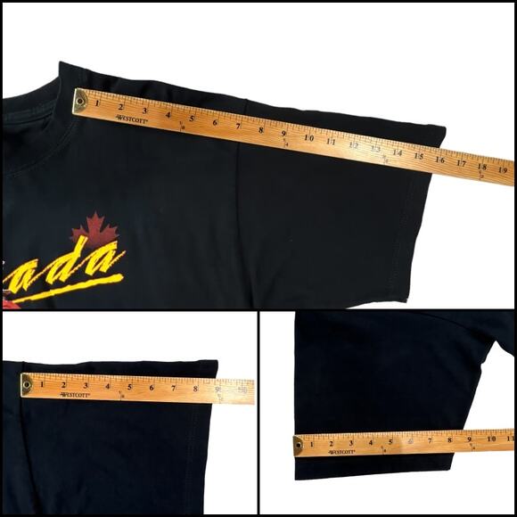 Royal Canadian Mounted Police Horse & Rider Canada Tee Shirt XL Black RCMP - Picture 11 of 11